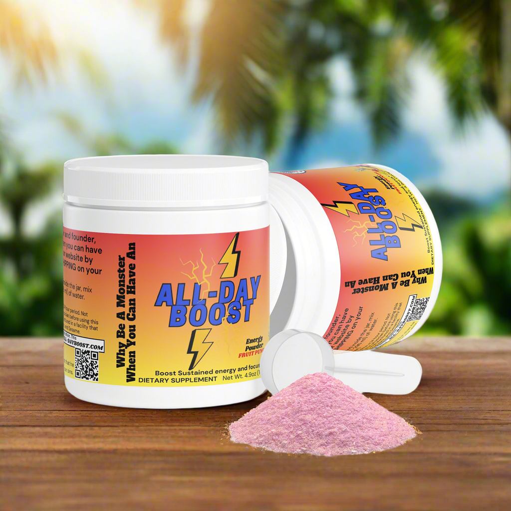 ALL-DAY BOOST Energy Powder (Fruit Punch)