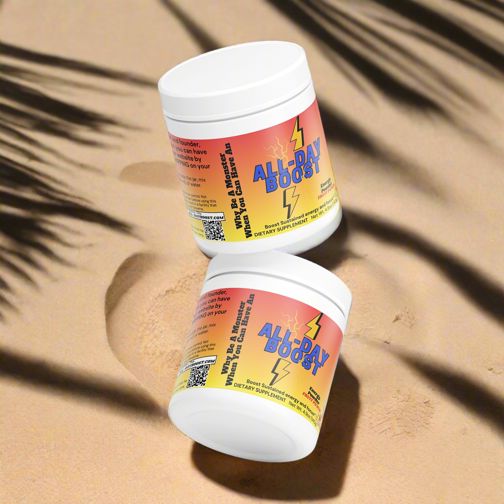 ALL-DAY BOOST Energy Powder (Fruit Punch)