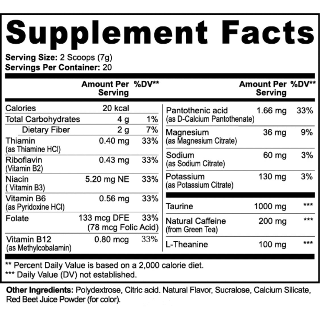 ALL-DAY BOOST Energy Powder (Strawberry Shortcake)
