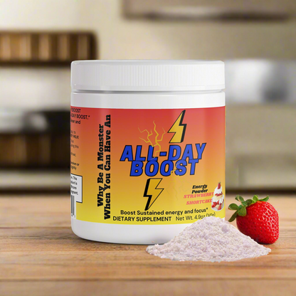 ALL-DAY BOOST Energy Powder (Strawberry Shortcake)