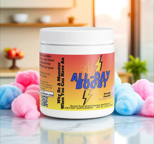 ALL-DAY BOOST Energy Powder (Cotton Candy)