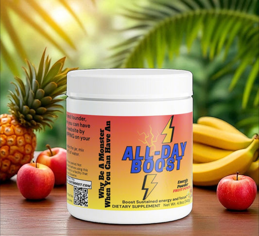 ALL-DAY BOOST Energy Powder (Fruit Punch)