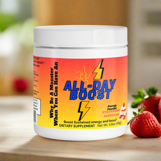 ALL-DAY BOOST Energy Powder (Strawberry Shortcake)