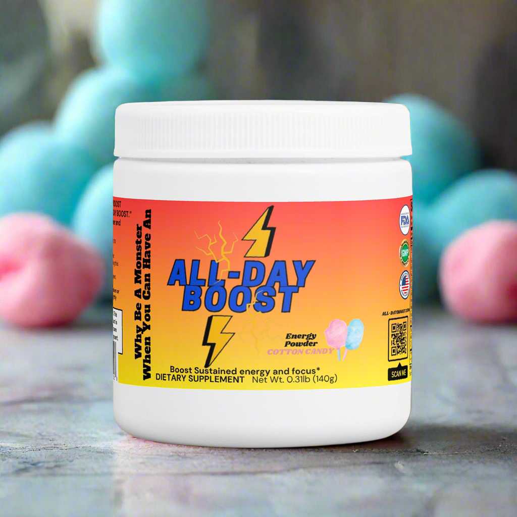 ALL-DAY BOOST Energy Powder (Cotton Candy)